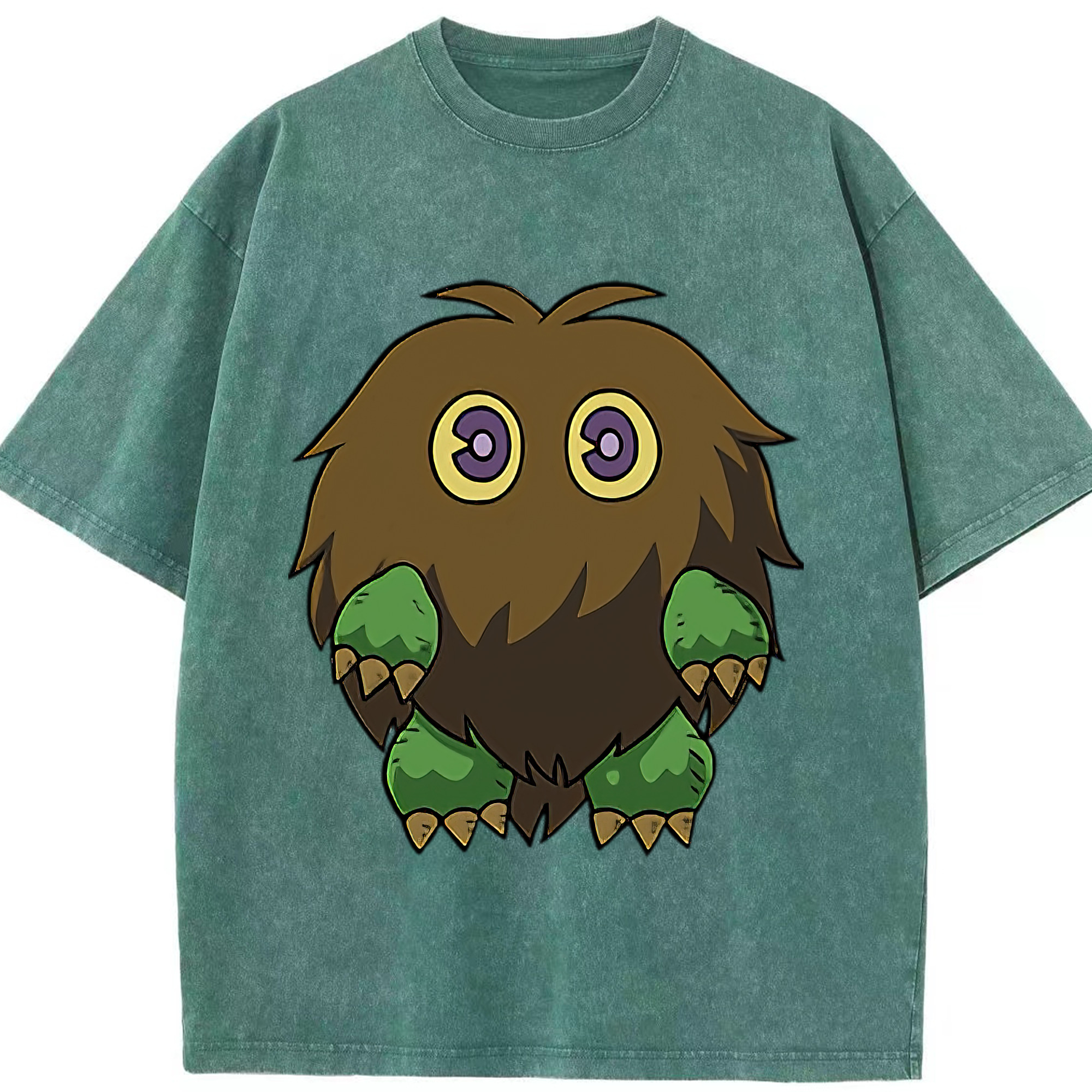 （画像用） 遊☆戯☆王 Yu-Gi-Oh! 綿100% ヴィンテージ風 半袖Tシャツ（フロントプリント）